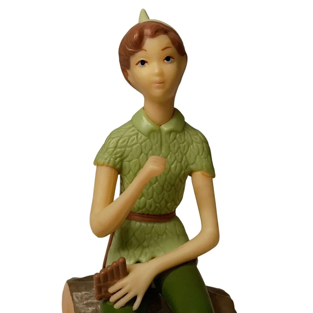 Wilton Cake‎ Topper Peter Pan 6in Character Hard Plastic Hong Kong 1972 Vintage